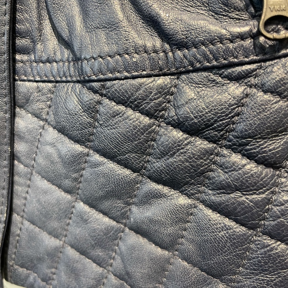 Leather Authentic Biker Jacket - image 3